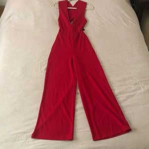 Lulus Red Jumpsuit